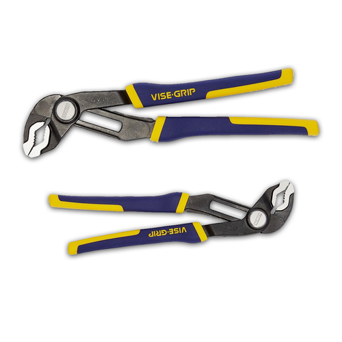 Irwin Vise-Grip 2-Piece V-Jaw GrooveLock Pliers Set (2078709)