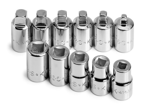 SK Tools 11 Piece 3/8-Inch Drive Pipe Plug Socket Set (19781)