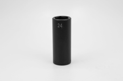 SK Tools 1/2-Inch Drive Deep Impact Socket, 24Mm (34274)
