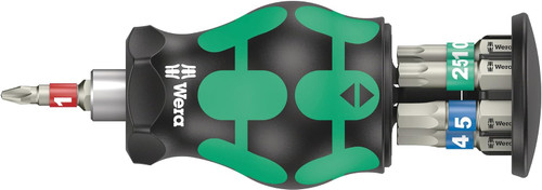 Wera Bicycle Set 11 Bithold Screwdriver Magazine Stainless (5004179001) (JB-WER-05004179001)