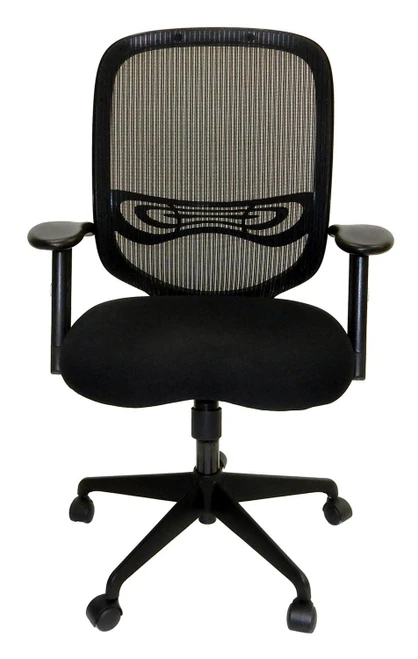 Shopsol Shopsol Chair, Office Mesh Back W/ Fabric Seat (1010387)