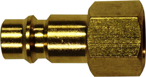 Milton 761 V-Style 1/4" FNPT Brass Plug