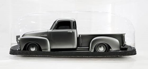 16 Ft. Indoor Tall Signature Series CarCapsule showing clear PVC cover.