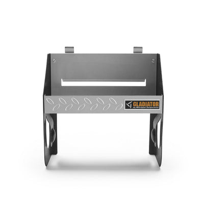 Front view of Gladiator Clean-Up Caddy for organizing garage cleaning supplies