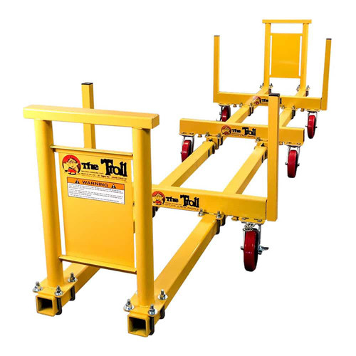 Front view of the MOAC Material Cart, model 2721.