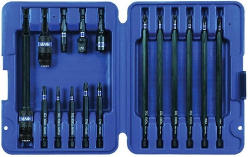 124 Pc. 1/4", 3/8" And 1/2" Drive 6 Point Metric/SAE 6 Point Socket Wrench Set
