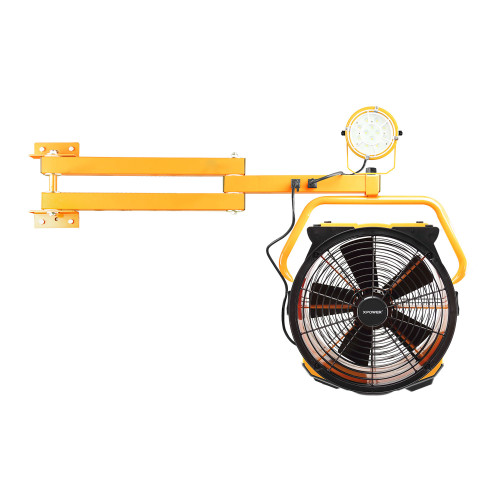 XPOWER Warehouse/Dock/Trailer Cooling Fan Kit with LED Spotlight (FA-420K2)