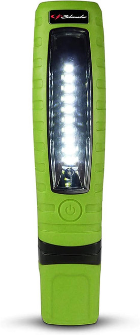Schumacher Rechargeable LED Work Light, 360 Swivel, Green (SL184GU)