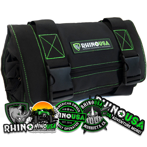 Rhino USA heavy duty off-road tool bag/roll in black