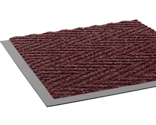 Close-up of Crown Mats Chevron 4'x6' Burgundy (CN 0046BU), showcasing its unique features and benefits.
