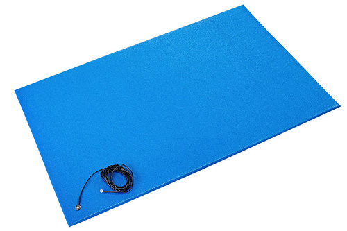 Crown Matting Comfort-King Anti-Static 3'x12' Royal Blue (ZC 0312BL)