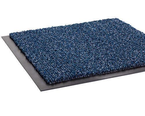 Crown Mats Cross-Over 4'x60' Blue (CSR0048BL) displayed, illustrating its high-quality construction and functionality.