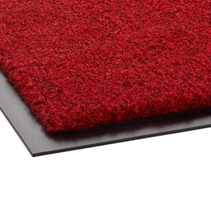 Crown Mats Wonder-Pro 2'x3' Castellan Red (WP 0023CR) shown in detail, emphasizing its durability and design.