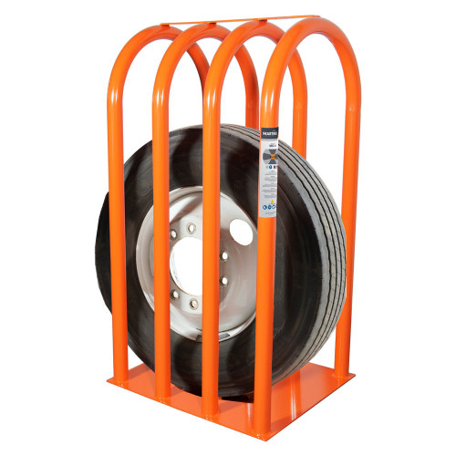 Front view of Martins Industries 4-Bar Tire Inflation Cage
