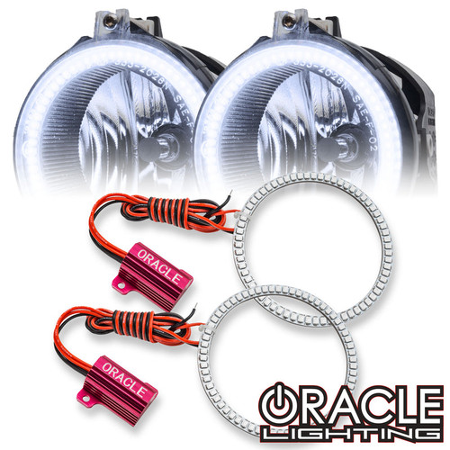 White Variation of Oracle Lighting 2008-2014 Dodge Challenger LED Fog Light Halo Kit , Blue Variation of Oracle Lighting 2008-2014 Dodge Challenger LED Fog Light Halo Kit, Red Variation of Oracle Lighting 2008-2014 Dodge Challenger LED Fog Light Halo Kit, UV/Purple Variation of Oracle Lighting 2008-2014 Dodge Challenger LED Fog Light Halo Kit, ColorSHIFT® Variation of Oracle Lighting 2008-2014 Dodge Challenger LED Fog Light Halo Kit, Detailed view of Oracle Lighting 2008-2014 Dodge Challenger LED Fog Light Halo Kit, Front view of Oracle Lighting 2008-2014 Dodge Challenger LED Fog Light Halo Kit, Oracle Lighting 2008-2014 Dodge Challenger LED Fog Light Halo Kit in use