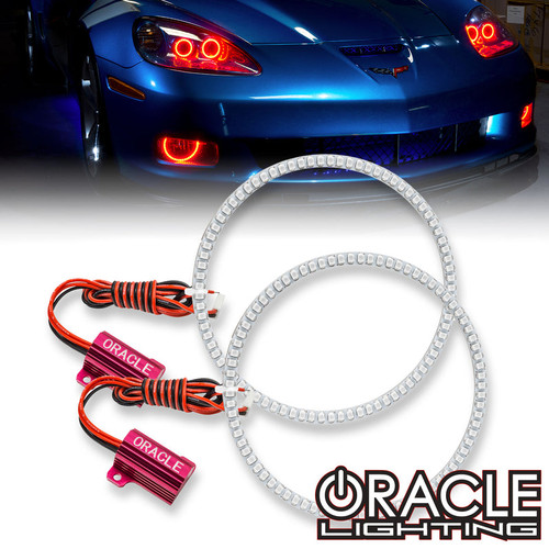 White Variation of Oracle Lighting 2005-2013 Chevrolet Corvette C6 LED Fog Light Halo Kit, Blue Variation of Oracle Lighting 2005-2013 Chevrolet Corvette C6 LED Fog Light Halo Kit, Red Variation of Oracle Lighting 2005-2013 Chevrolet Corvette C6 LED Fog Light Halo Kit, Green Variation of Oracle Lighting 2005-2013 Chevrolet Corvette C6 LED Fog Light Halo Kit, ColorSHIFT® Variation of Oracle Lighting 2005-2013 Chevrolet Corvette C6 LED Fog Light Halo Kit, Detailed view of Oracle Lighting 2005-2013 Chevrolet Corvette C6 LED Fog Light Halo Kit, Oracle Lighting 2005-2013 Chevrolet Corvette C6 LED Fog Light Halo Kit in use