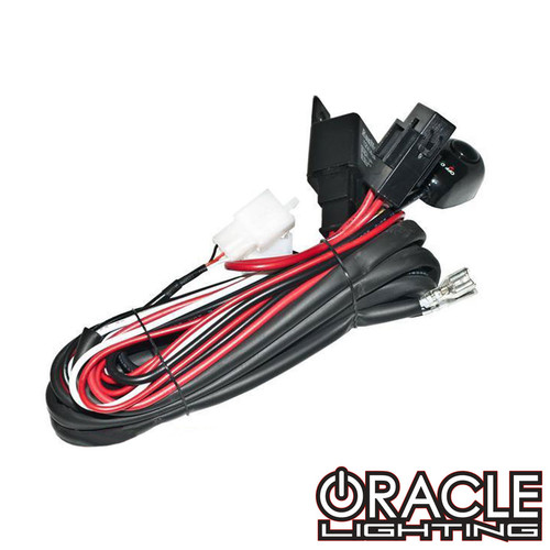 Front view of Oracle Lighting Off-Road 40A Single Light Harness Light Duty, Features of Oracle Lighting Off-Road 40A Single Light Harness Light Duty