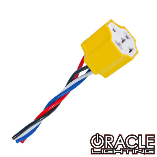 Close up view of Oracle Lighting Heat Resistant 4 Pin Relay Adapter
