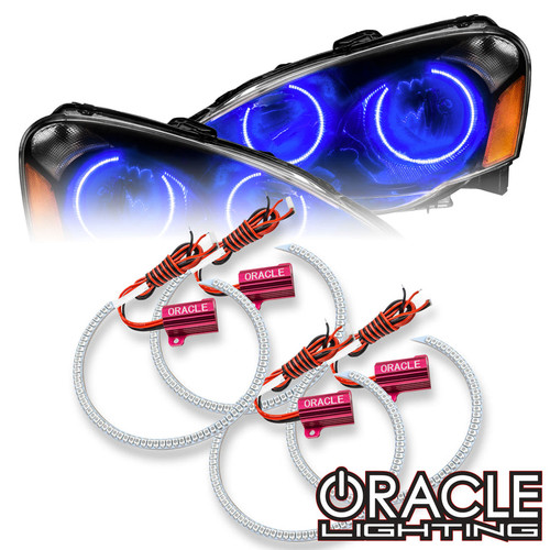 Detailed view of Oracle Lighting 2002-2004 Acura RSX LED Halo Kit, Blue variation of Oracle Lighting 2002-2004 Acura RSX LED Halo Kit, ColorSHIFT® - w/ RF Controller of Oracle Lighting 2002-2004 Acura RSX LED Halo Kit, ColorSHIFT® - w/ 2.0 Controller of Oracle Lighting 2002-2004 Acura RSX LED Halo Kit, ColorSHIFT® - w/ No Controller of Oracle Lighting 2002-2004 Acura RSX LED Halo Kit, ColorSHIFT® - w/ BC1 Controller of Oracle Lighting 2002-2004 Acura RSX LED Halo Kit, 	ColorSHIFT® - w/ Simple Controller of Oracle Lighting 2002-2004 Acura RSX LED Halo Kit, Oracle Lighting 2002-2004 Acura RSX LED Halo Kit in white background