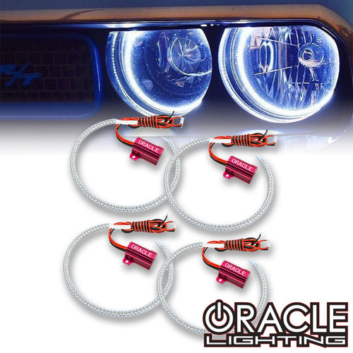 Detailed view of Oracle Lighting 2008-2014 Dodge Challenger Halo Kit, White variation of Oracle Lighting 2008-2014 Dodge Challenger Halo Kit, Red variation of Oracle Lighting 2008-2014 Dodge Challenger Halo Kit, ColorSHIFT® - w/ RF Controller of Oracle Lighting 2008-2014 Dodge Challenger Halo Kit, ColorSHIFT® - w/ 2.0 Controller of Oracle Lighting 2008-2014 Dodge Challenger Halo Kit, ColorSHIFT® - w/ No Controller of Oracle Lighting 2008-2014 Dodge Challenger Halo Kit, ColorSHIFT® - w/ BC1 Controller of Oracle Lighting 2008-2014 Dodge Challenger Halo Kit, ColorSHIFT® - w/ Simple Controller of Oracle Lighting 2008-2014 Dodge Challenger Halo Kit, Oracle Lighting 2008-2014 Dodge Challenger Halo Kit in white background