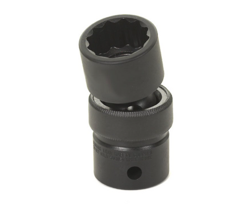 Grey Pneumatic 3/8" Drive x 1/2" Standard Univ. - 12pt Socket (1116U)