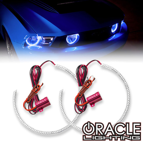 Detailed view of Oracle Lighting LED Halo Kit for 2010-2014 Ford Mustang, White variation of Oracle Lighting LED Halo Kit for 2010-2014 Ford Mustang, Red Variation of Oracle Lighting LED Halo Kit for 2010-2014 Ford Mustang, ColorSHIFT® - w/ RF ControllerOracle Lighting LED Halo Kit for 2010-2014 Ford Mustang, ColorSHIFT® - w/ 2.0 Controller of Oracle Lighting LED Halo Kit for 2010-2014 Ford Mustang, ColorSHIFT® - w/ No Controller of Oracle Lighting LED Halo Kit for 2010-2014 Ford Mustang, ColorSHIFT® - w/ BC1 Controller of Oracle Lighting LED Halo Kit for 2010-2014 Ford Mustang, ColorSHIFT® - w/ Simple Controller of Oracle Lighting LED Halo Kit for 2010-2014 Ford Mustang, Oracle Lighting LED Halo Kit for 2010-2014 Ford Mustang in white background
