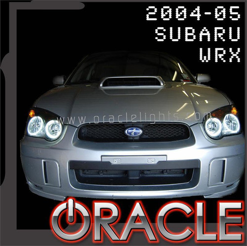 Front view of Oracle Lighting LED Headlight Halo Kit for 2004-2005 Subaru WRX/STi, White variation of Oracle Lighting LED Headlight Halo Kit for 2004-2005 Subaru WRX/STi, ColorSHIFT® - w/ RF Controller of Oracle Lighting LED Headlight Halo Kit for 2004-2005 Subaru WRX/STi, ColorSHIFT® - w/ 2.0 Controller of Oracle Lighting LED Headlight Halo Kit for 2004-2005 Subaru WRX/STi, ColorSHIFT® - w/ No Controller of Oracle Lighting LED Headlight Halo Kit for 2004-2005 Subaru WRX/STi, ColorSHIFT® - w/ BC1 Controller of Oracle Lighting LED Headlight Halo Kit for 2004-2005 Subaru WRX/STi, ColorSHIFT® - w/ Simple Controller of Oracle Lighting LED Headlight Halo Kit for 2004-2005 Subaru WRX/STi, Oracle Lighting LED Headlight Halo Kit for 2004-2005 Subaru WRX/STi in white background