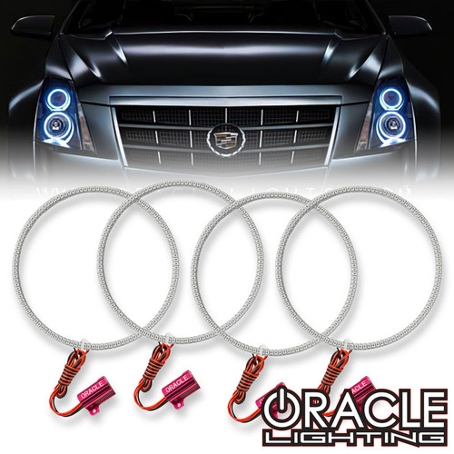 Detailed view of Oracle Lighting 2008-2013 Cadillac CTS/CTS-V Sedan LED Headlight Halo Kit, White variation of Oracle Lighting 2008-2013 Cadillac CTS/CTS-V Sedan LED Headlight Halo Kit, ColorSHIFT® - w/ RF Controller of Oracle Lighting 2008-2013 Cadillac CTS/CTS-V Sedan LED Headlight Halo Kit, ColorSHIFT® - w/ 2.0 Controller of Oracle Lighting 2008-2013 Cadillac CTS/CTS-V Sedan LED Headlight Halo Kit, ColorSHIFT® - w/ No Controller of Oracle Lighting 2008-2013 Cadillac CTS/CTS-V Sedan LED Headlight Halo Kit, ColorSHIFT® - w/ BC1 Controller of Oracle Lighting 2008-2013 Cadillac CTS/CTS-V Sedan LED Headlight Halo Kit, ColorSHIFT® - w/ Simple Controller of Oracle Lighting 2008-2013 Cadillac CTS/CTS-V Sedan LED Headlight Halo Kit, Oracle Lighting 2008-2013 Cadillac CTS/CTS-V Sedan LED Headlight Halo Kit in white background, Oracle Lighting 2008-2013 Cadillac CTS/CTS-V Sedan LED Headlight Halo Kit Installed