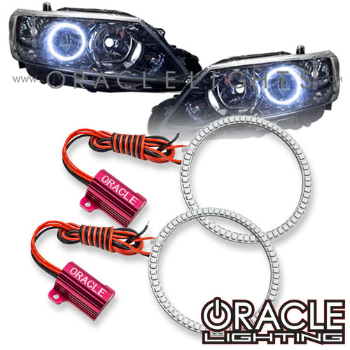 Detailed view of Oracle Lighting LED Headlight Halo Kit for 2011-2013 Scion tC, White variation of Oracle Lighting LED Headlight Halo Kit for 2011-2013 Scion tC, ColorSHIFT® Oracle Lighting LED Headlight Halo Kit for 2011-2013 Scion tC, Oracle Lighting LED Headlight Halo Kit for 2011-2013 Scion tC in white background