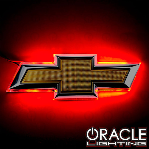 Front view of Oracle Lighting Chevrolet Camaro Rear Bowtie Emblem, Oracle Lighting Chevrolet Camaro Rear Bowtie Emblem in white background, Back view of Oracle Lighting Chevrolet Camaro Rear Bowtie Emblem, Oracle Lighting Chevrolet Camaro Rear Bowtie Emblem being used, White variant of Oracle Lighting Chevrolet Camaro Rear Bowtie Emblem, Blue variant of Oracle Lighting Chevrolet Camaro Rear Bowtie Emblem, Red variant of Oracle Lighting Chevrolet Camaro Rear Bowtie Emblem, Green variant of Oracle Lighting Chevrolet Camaro Rear Bowtie Emblem, Amber variant of Oracle Lighting Chevrolet Camaro Rear Bowtie Emblem, Purple variant of Oracle Lighting Chevrolet Camaro Rear Bowtie Emblem, Pink variant of Oracle Lighting Chevrolet Camaro Rear Bowtie Emblem, Aqua variant of Oracle Lighting Chevrolet Camaro Rear Bowtie Emblem, ColorSHIFT® variant of Oracle Lighting Chevrolet Camaro Rear Bowtie Emblem