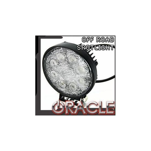 Front view of Oracle Lighting 4.5" 27W Round LED Spot Light