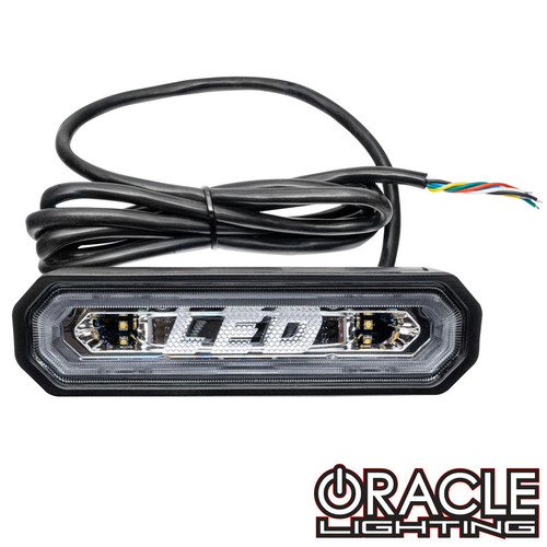 Front view of Oracle Lighting UTV Multifunction LED Tail Light for Off-Road Vehicles, Close up view of Oracle Lighting UTV Multifunction LED Tail Light for Off-Road Vehicles, Back view of Oracle Lighting UTV Multifunction LED Tail Light for Off-Road Vehicles, Oracle Lighting UTV Multifunction LED Tail Light for Off-Road Vehicles on white background, Oracle Lighting UTV Multifunction LED Tail Light for Off-Road Vehicles Screws