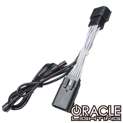 Front view of Oracle Lighting Plug & Play Wiring Adapter for Gladiator JT Reverse Lights, Oracle Lighting Plug & Play Wiring Adapter for Gladiator JT Reverse Lights on white background