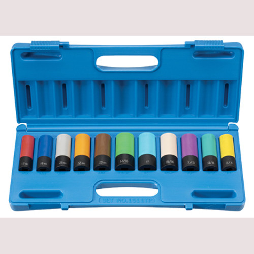 Grey Pneumatic 1511TP 1/2" Drive 11 Piece E.T.W. Wheel/Nut Protector Set