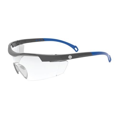 General Electric Gray/Blue Safety Glasses (GE101C, GE101CAF, GE101MAF)