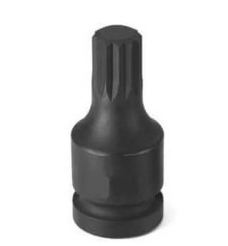 Grey Pneumatic 1/2" Drive x M10 Triple Square Driver Socket (2110S)