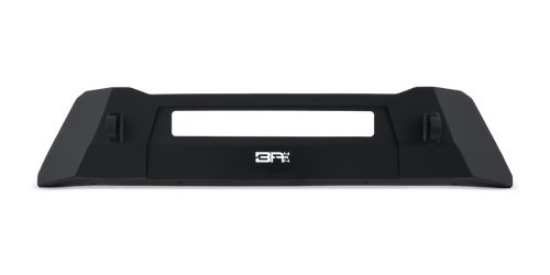 Front view of Body Armor 2019-2024 Subaru Forester Hiline Front Winch Bumper, Side view of Body Armor 2019-2024 Subaru Forester Hiline Front Winch Bumper, Bolts of Body Armor 2019-2024 Subaru Forester Hiline Front Winch Bumper