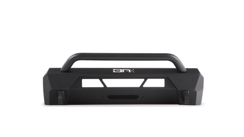 Toyota 4Runner Hiline Front Winch Bumper with bar, Toyota 4Runner Hiline Front Winch Bumper without bar, Side view of Toyota 4Runner Hiline Front Winch Bumper