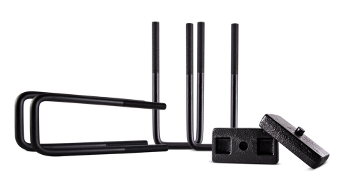 2014-2018 GMC/Chevrolet Silverado/Sierra 1500 2WD/4WD 1" Block and U Bolt, Block, U bolt