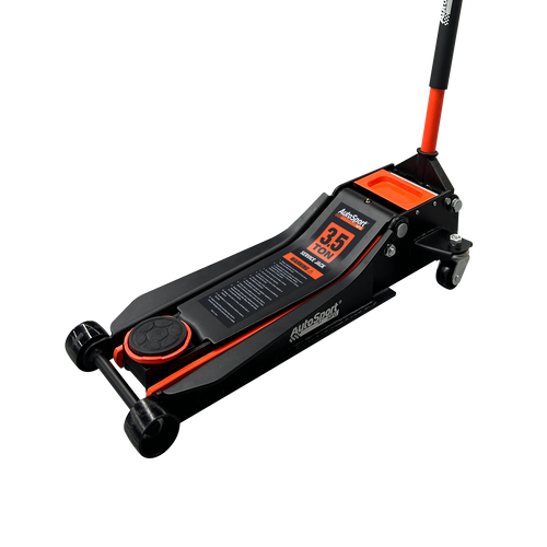 Front view of AutoSport 3.5 Ton Extra Long & Extra Low Floor Jack