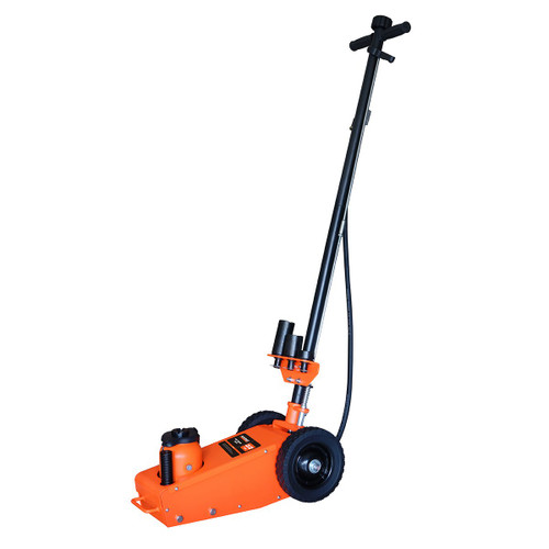 Front view of AutoSport 22 Ton Spring Return Air Truck Jack, Adapters of AutoSport 22 Ton Spring Return Air Truck Jack