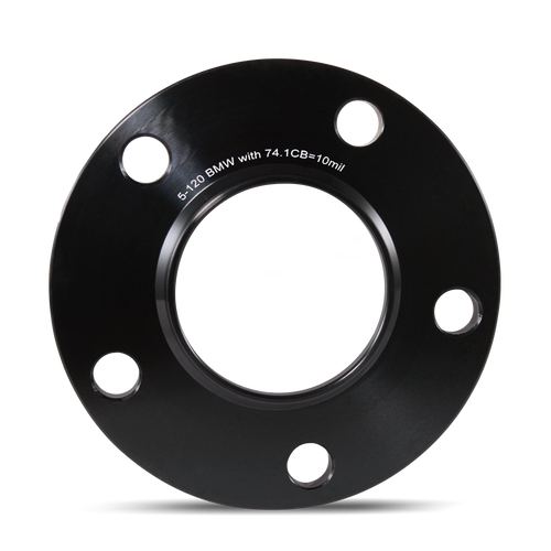 Front view of Mr. Lugnut 66.56mm Benz Wheel Spacers 5x112 Bolt Pattern Twin Packed