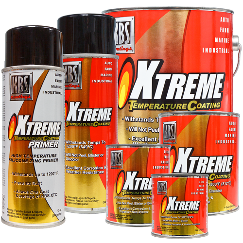 Set of KBS Coatings XTC Silicone Zinc Primer