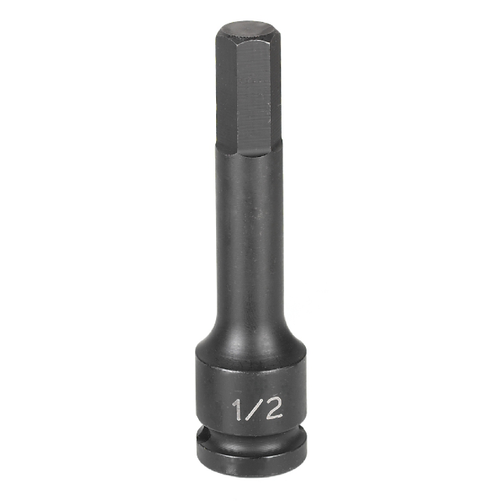 Grey Pneumatic 1/2" Drive x 11mm Hex Driver 4" Length Socket (29114M)