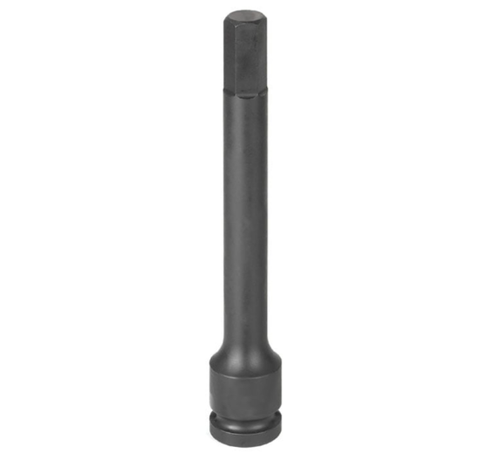 Grey Pneumatic 1/2" Drive x 14mm Hex Driver 6" Length Socket (29146M)