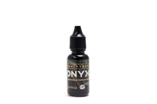 Front view of GlasWeld ONYX Resin 15ml for Windshield Repair