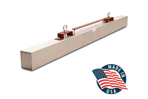 Shields Magnetics Load-Release All-Terrain Magnetic Sweeper in white background, Parts of Shields Magnetics Load-Release All-Terrain Magnetic Sweeper, Shields Magnetics Load-Release All-Terrain Magnetic Sweeper Specs and Dimensions, Shields Magnetics Load-Release All-Terrain Magnetic Sweeper in Use, Features of Shields Magnetics Load-Release All-Terrain Magnetic Sweeper