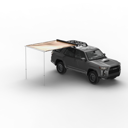 Overview of Tuff Stuff Truck or Car Roof Top Awning 6.5x8' Feet, Detailed view of Tuff Stuff Truck or Car Roof Top Awning 6.5x8' Feet, Close Tuff Stuff Truck or Car Roof Top Awning 6.5x8' Feet