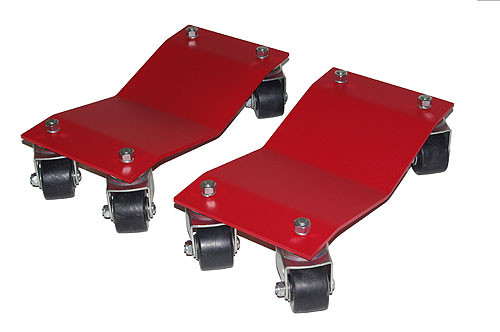 Merrick Auto Dolly 8x16 V-Groove Heavy Duty Pair for moving heavy vehicles effortlessly