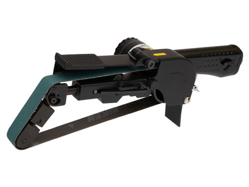 Close up view of Eastwood 3/4 Inch X 20-1/2 Inch Pro Mini Angle Belt Sander, Eastwood 3/4 Inch X 20-1/2 Inch Pro Mini Angle Belt Sander in white background, Detailed view of Eastwood 3/4 Inch X 20-1/2 Inch Pro Mini Angle Belt Sander, Eastwood 3/4 Inch X 20-1/2 Inch Pro Mini Angle Belt Sander in Use, Feature of Eastwood 3/4 Inch X 20-1/2 Inch Pro Mini Angle Belt Sander